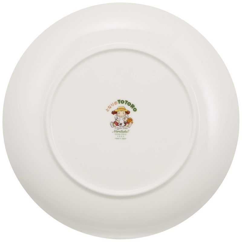 Noritake Noritake T50116A/4660-4 My Neighbor Totoro Plate 9.1 inches (23 cm), Hiruga Hiruga-Hiruga-Hiruga-Hen, Microwave Safe, 1 Piece, Bone China - Image 3
